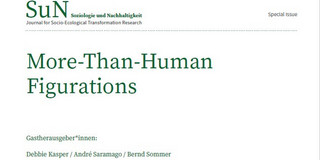 Cover of the special issue "More-Than-Human Figurations"