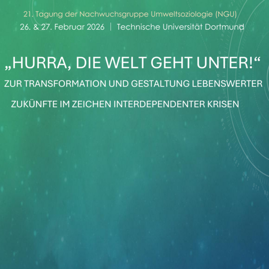 Kopf des Call for Papers der 21. NGU Tagung
