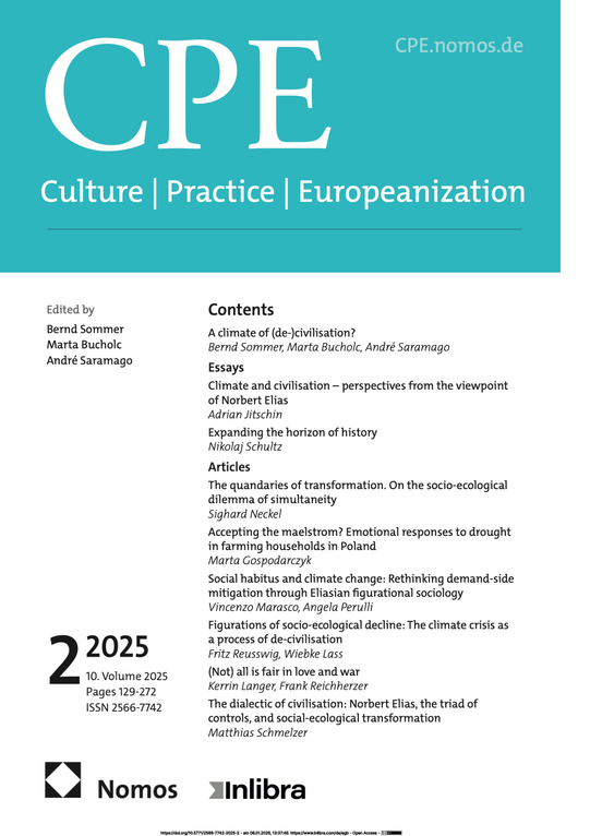 Cover der Ausgabe 2 (10) von Culture, Practice & Europeanization