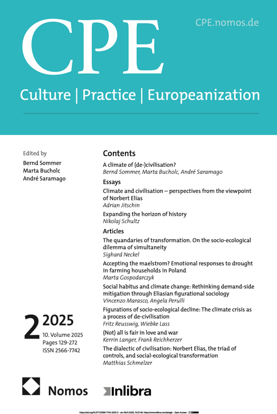Cover der Ausgabe 2 (10) von Culture, Practice & Europeanization