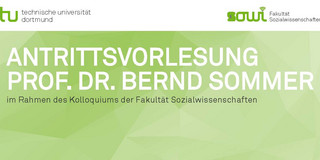 Banner Antrittsvorlesung von Prof. Dr. Bernd Sommer