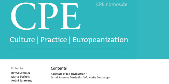 CPE_news Cover der Sonderausgabe von Culture, Practice, Europeanization
